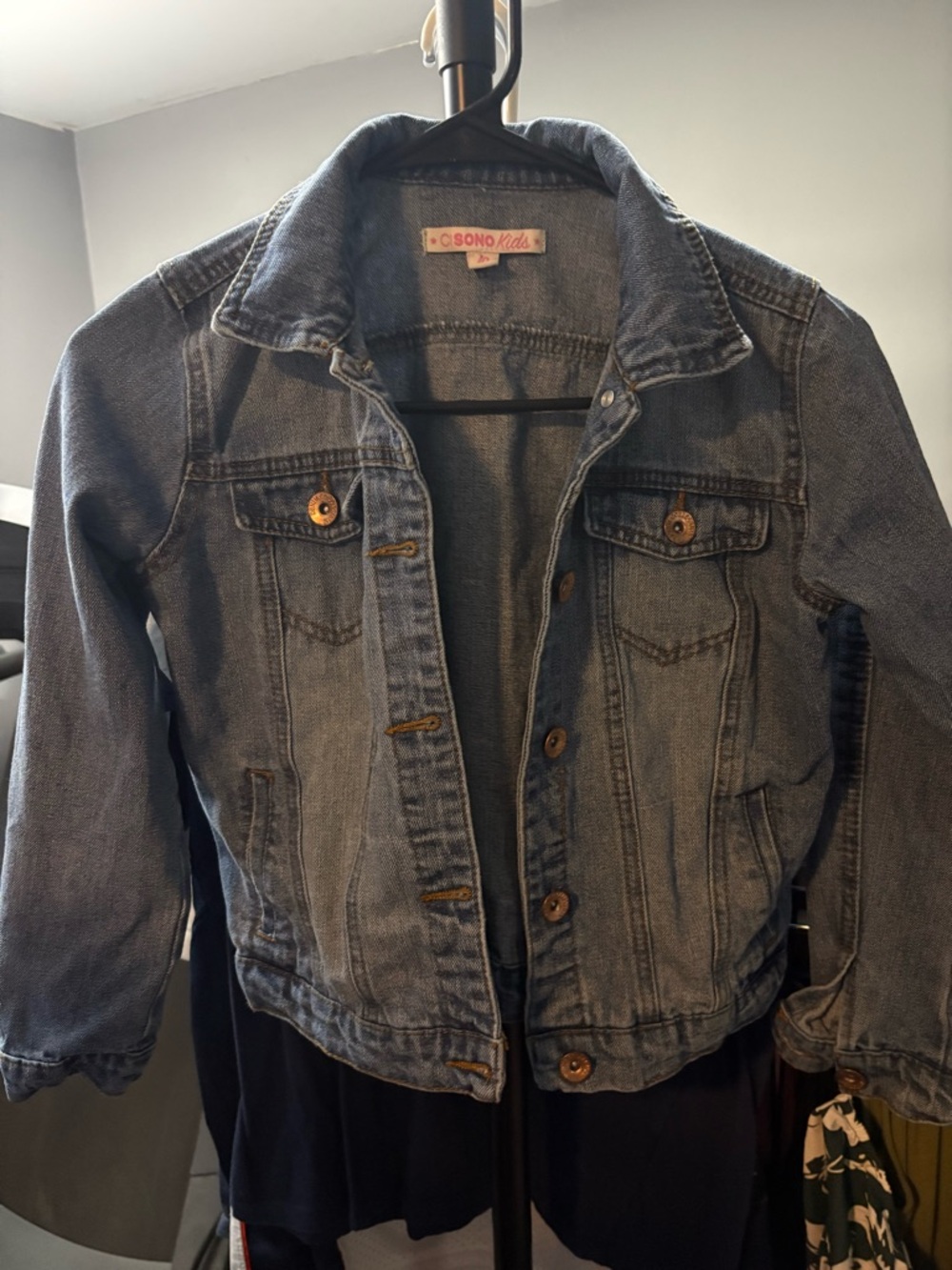 Blue Denim Jacket for Kids
